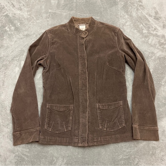 Patagonia Jackets & Blazers - Patagonia Water Girl Corduroy Jacket Womens Medium Brown Button Front